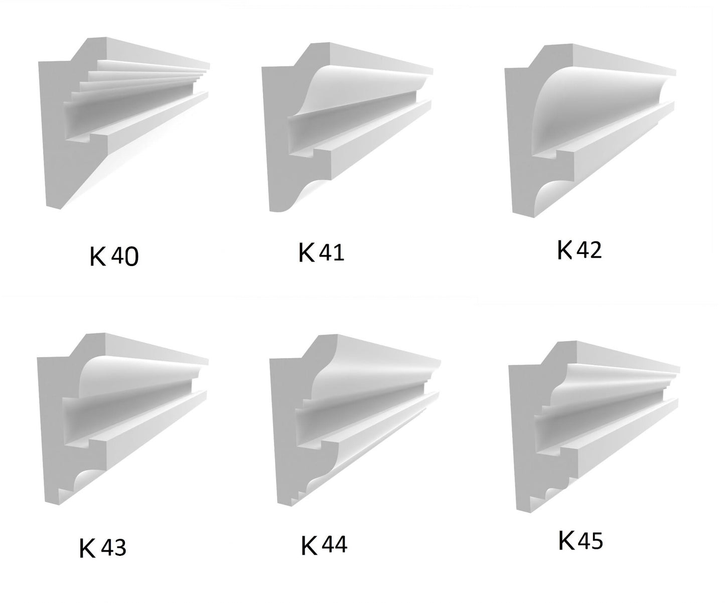 Led-Wandbeleuchtung Gesims K-Serie