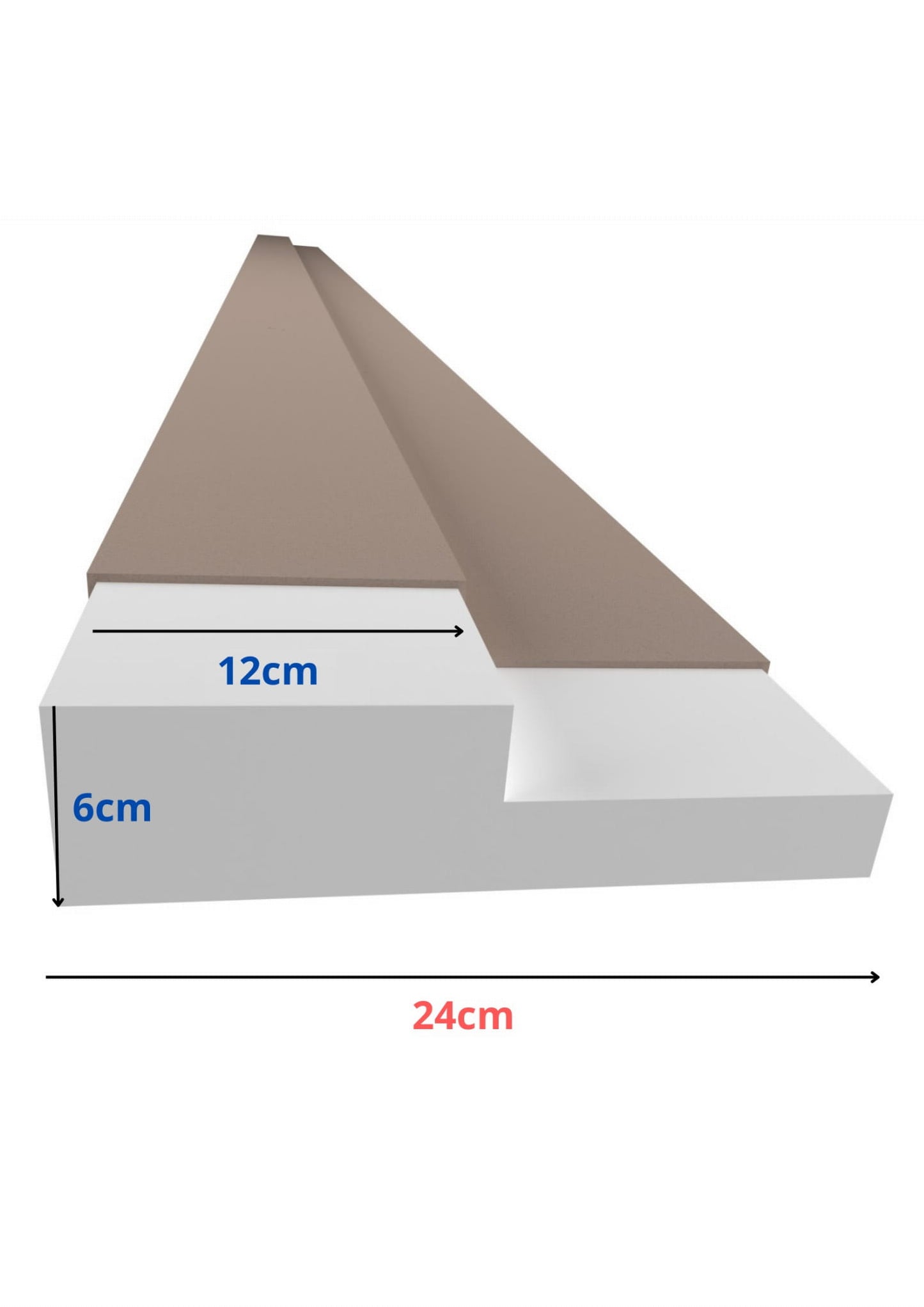 PE3P Coated Facade Lamella