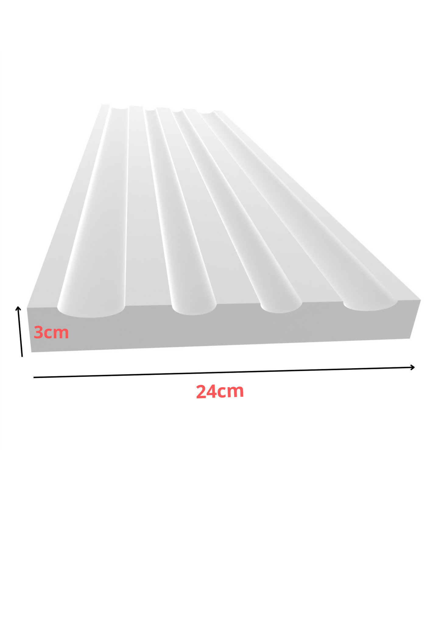 Fassadenlamelle verputzt PE6T