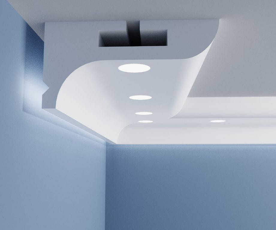 Halogen ceiling with arch - Spot / Halogen HOGM