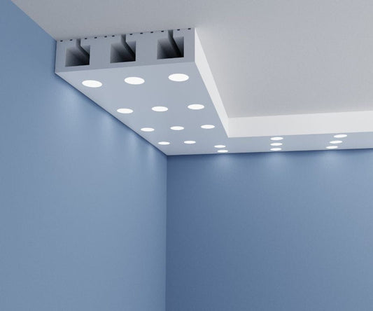 Plafond halogène droit - Spot / Halogène Modèle H3L0