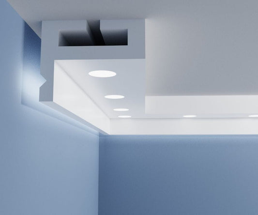 Plafond halogène avec LED - Spot / Halogène Modèle HOGZ