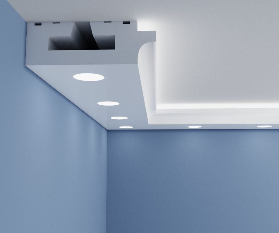 Halogen ceiling with outdoor hatch - Spot / Halogen Model H1