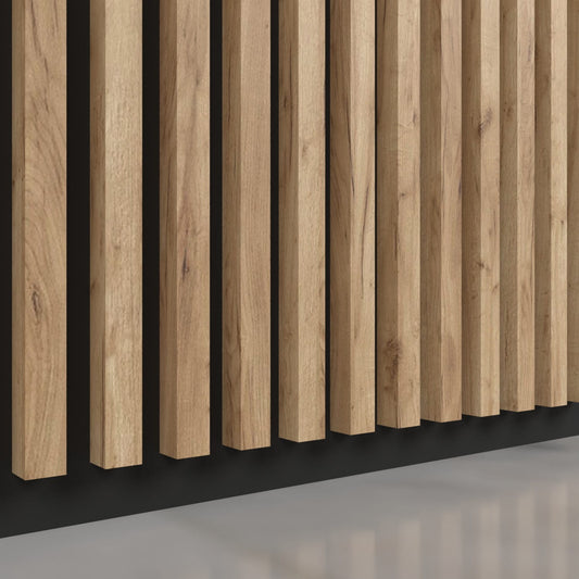 Wall/ceiling laths S Series Craft Oak 1.9/1.9 cm