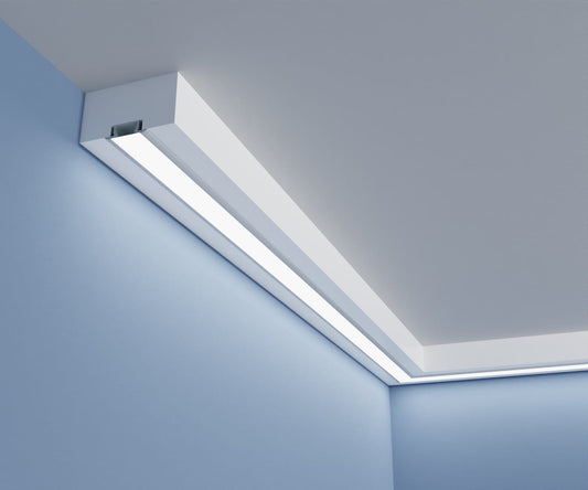 Rechteckige Decke mit GD1-LED-Profil 