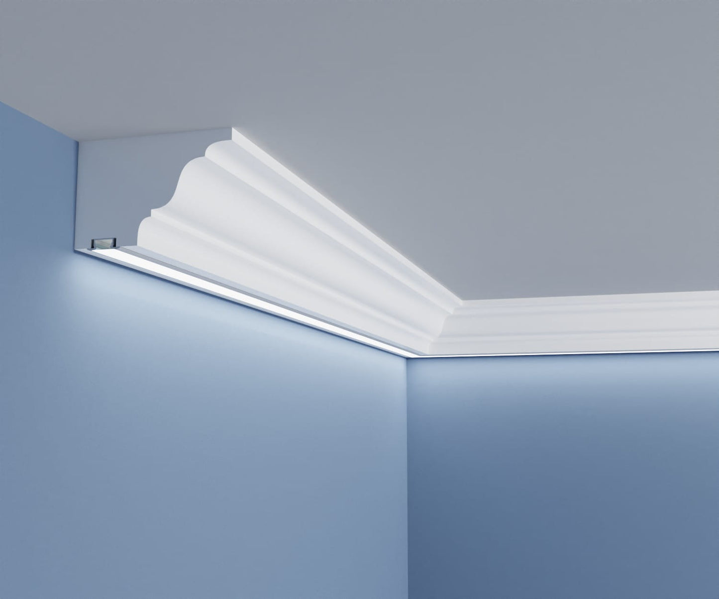 Lighting cornice with profile GK LED 8