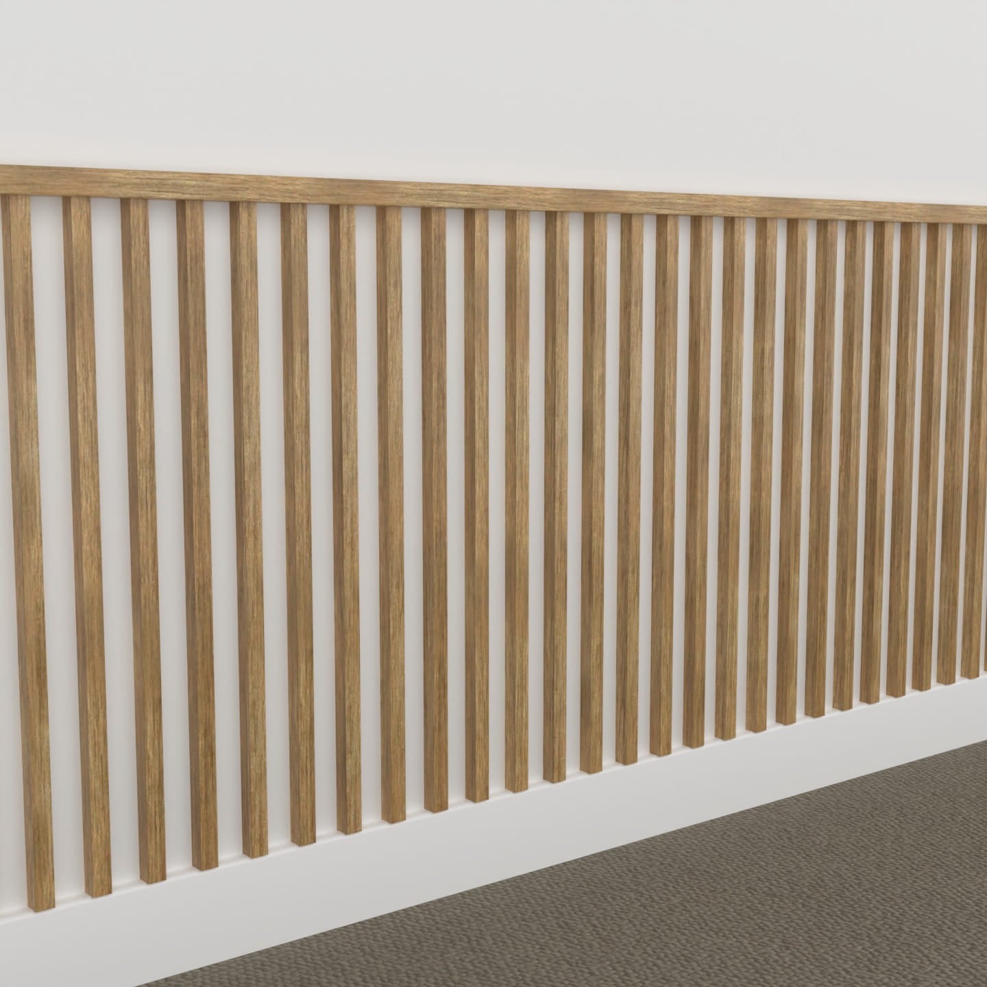 Lamellar panelling S Wood series