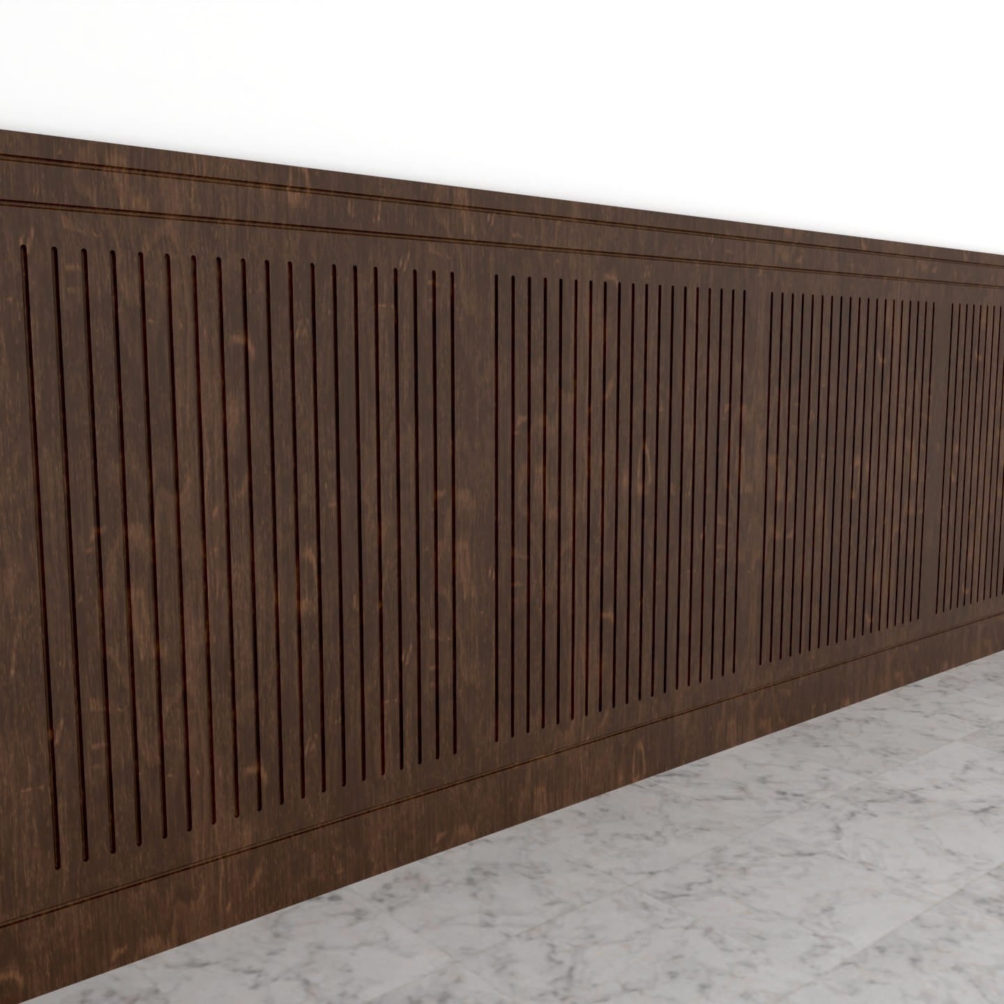 English panelling - Malaga veneer